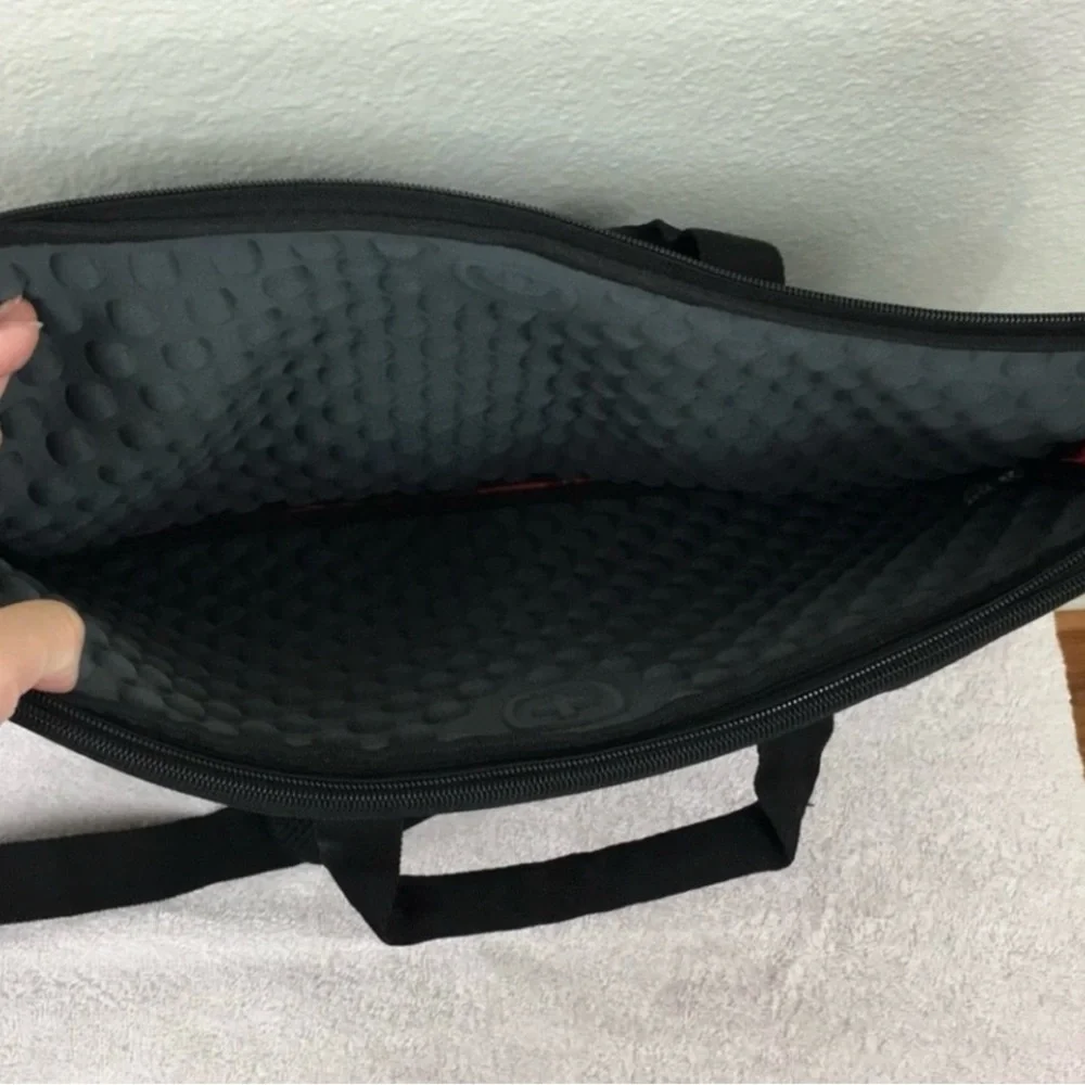 SwissGear Unisex Black Neoprene Shoulder Strap Laptop Bag Commuter Travel Work